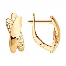 Золотые серьги SOKOLOV 0200538 0200538 фото