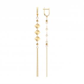 Золотые серьги SOKOLOV 0200566 0200566 фото