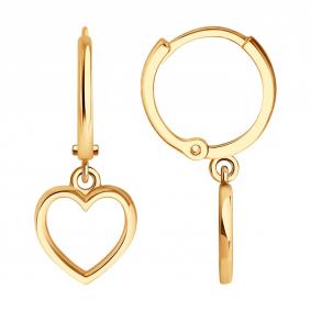 Золотые серьги SOKOLOV 0200649 0200649 фото