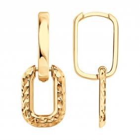 Золотые серьги SOKOLOV 0200690 0200690 фото