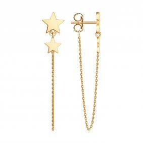 Золотые серьги SOKOLOV 0200741 0200741 фото