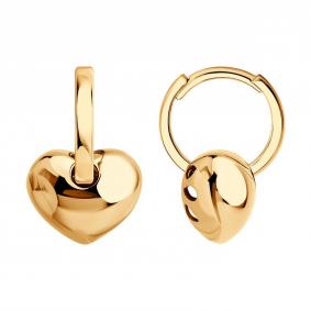 Золотые серьги-трансформеры SOKOLOV 0200777 0200777 фото