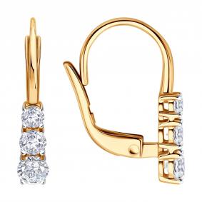 Золотые серьги SOKOLOV 0200785 0200785 фото