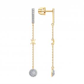 Золотые серьги SOKOLOV 0200790 0200790 фото