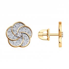 Золотые серьги SOKOLOV 0200802 0200802 фото