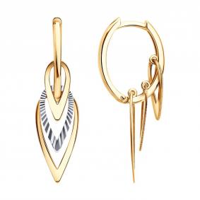 Золотые серьги SOKOLOV 0200875 0200875 фото