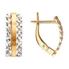 Золотые серьги SOKOLOV 0200886 0200886 фото