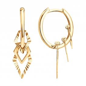 Золотые серьги SOKOLOV 0200903 0200903 фото