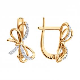 Золотые серьги SOKOLOV 0200930 0200930 фото