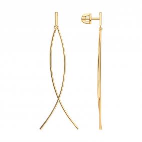 Золотые серьги SOKOLOV 0200937 0200937 фото