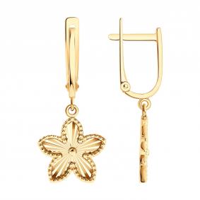 Золотые серьги SOKOLOV 0200942 0200942 фото