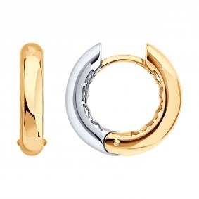 Серьги из комбинированного золота SOKOLOV 0200947 0200947 фото