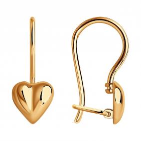 Золотые серьги SOKOLOV 020095 020095 фото