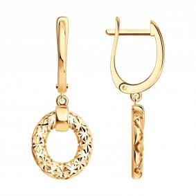 Золотые серьги SOKOLOV 0200956 0200956 фото