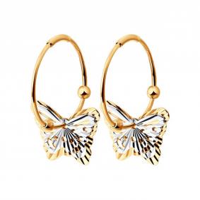 Золотые серьги SOKOLOV 021328 021328 фото