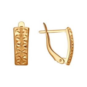 Золотые серьги SOKOLOV 022187 022187 фото