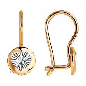 Золотые серьги SOKOLOV 022380 022380 фото