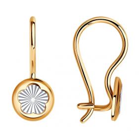 Золотые серьги SOKOLOV 022382 022382 фото