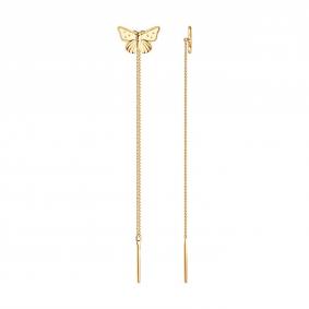 Золотые серьги SOKOLOV 022412 022412 фото