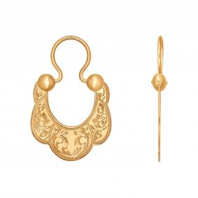 Золотые серьги SOKOLOV 024406 024406 фото