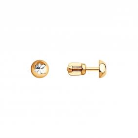 Золотые серьги SOKOLOV 025374 025374 фото