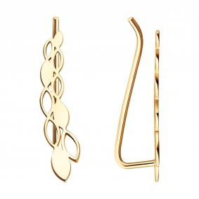 Золотые серьги SOKOLOV 026581 026581 фото