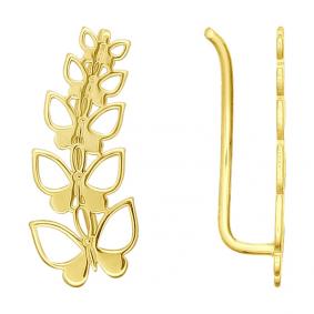 Серьги из лимонного золота SOKOLOV 026582-2 026582-2 фото