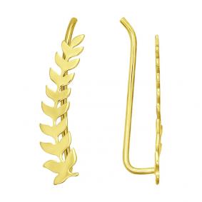 Серьги из лимонного золота SOKOLOV 026584-2 026584-2 фото