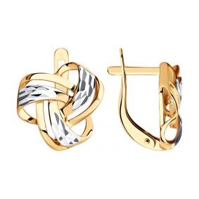 Золотые серьги SOKOLOV 026656 026656 фото