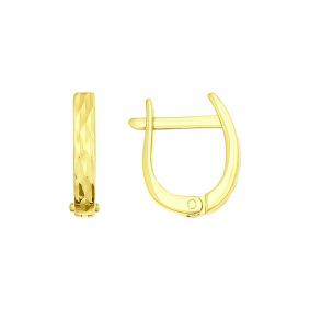 Серьги из лимонного золота SOKOLOV 026806-2 026806-2 фото