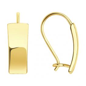 Серьги из лимонного золота SOKOLOV 027072-2 027072-2 фото