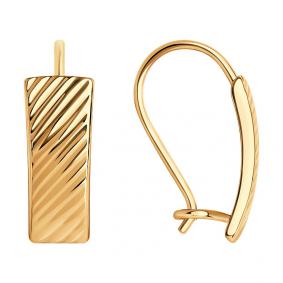 Золотые серьги SOKOLOV 027076 027076 фото