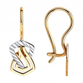 Золотые серьги SOKOLOV 027201 027201 фото
