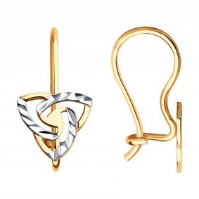 Золотые серьги SOKOLOV 027202 027202 фото