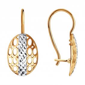 Золотые серьги SOKOLOV 027247 027247 фото