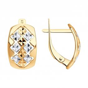 Золотые серьги SOKOLOV 027395 027395 фото