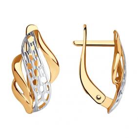 Золотые серьги SOKOLOV 027516 027516 фото