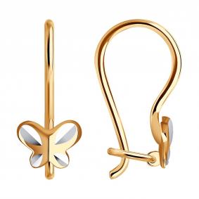 Золотые серьги SOKOLOV 027753 027753 фото