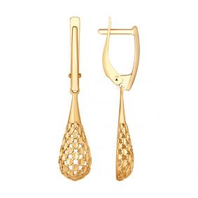 Золотые серьги SOKOLOV 028064 028064 фото