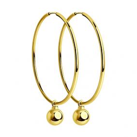 Серьги из лимонного золота SOKOLOV 028391-2 028391-2 фото