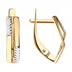 Золотые серьги SOKOLOV 028517 028517 фото