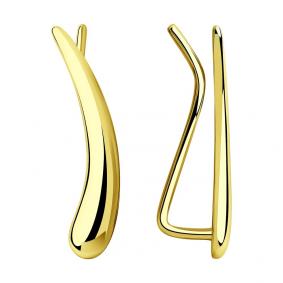 Серьги из лимонного золота SOKOLOV 028561-2 028561-2 фото
