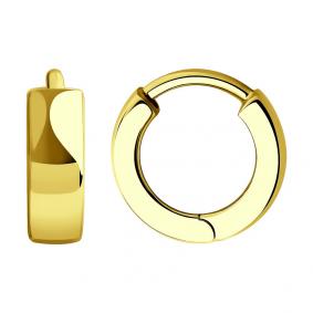 Серьги из лимонного золота SOKOLOV 028646-2 028646-2 фото