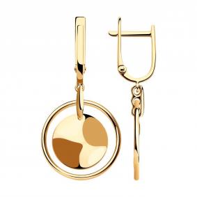 Золотые серьги SOKOLOV 028660 028660 фото