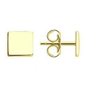 Серьги из лимонного золота SOKOLOV 028828-2 028828-2 фото
