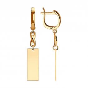 Золотые серьги SOKOLOV 028897 028897 фото