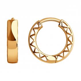 Золотые серьги SOKOLOV 029007 029007 фото