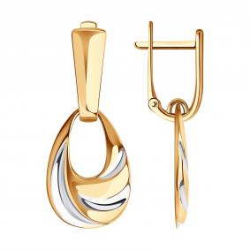 Золотые серьги SOKOLOV 029058 029058 фото