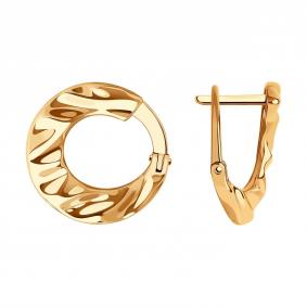 Золотые серьги SOKOLOV 029063 029063 фото