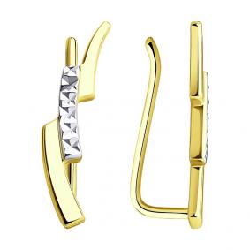 Серьги из лимонного золота SOKOLOV 029139-2 029139-2 фото